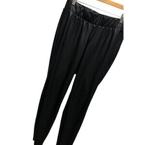 Torrid Black Faux Leather High Rise Leggings